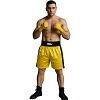 FIGHT-FIT - Boxing Shorts / Boxhosen / Gelb-Schwarz / Large