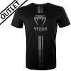 Venum - T-Shirt / Logos / Schwarz-Schwarz / Medium