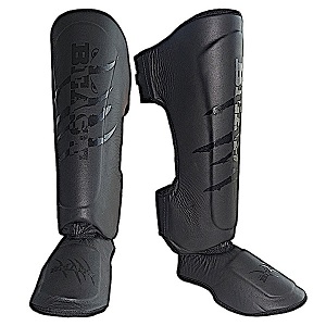 BEAST - Muay Thai Shin Guard / Shadow / Black / Small