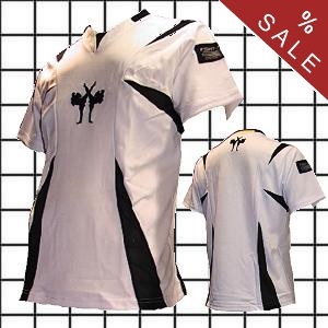 FIGHTERS - Camisa de kick boxing / Competition / Blanco / Small