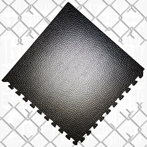 Alfombra Puzzle Encajable de Espuma Eva / 60 x 60 x 1,2 cm / Negro