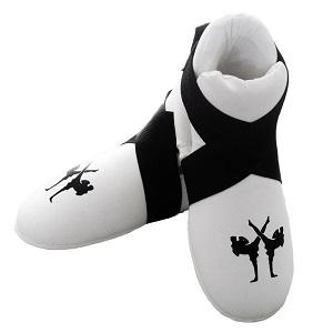 FIGHTERS - Calzari parapiedi / Sparring / Bianco / Large