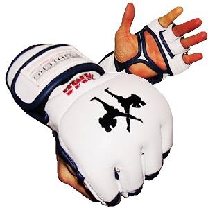 FIGHTERS - MMA Handschuhe / Elite / Weiss / Medium