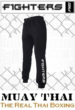 FIGHTERS - Pantaloni da allenamento / Giant / Nero / Medium