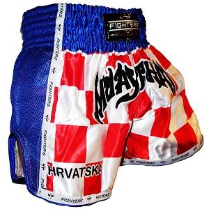 FIGHTERS - Muay Thai Shorts / Croatia-Hrvatska / Elite / Large