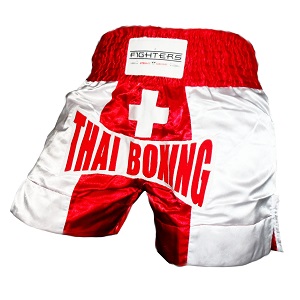 FIGHTERS - Muay Thai Shorts / Swiss / Small