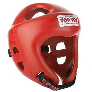 TOP TEN - Headguard Competition Fight / Red / Large