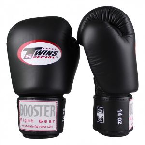 Twins - Guantes Boxeo / BG-5 / Negro / 14 oz