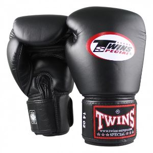 Twins - Boxing Gloves / BG-N / Black / 12 oz