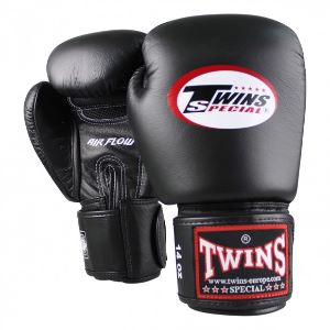 Guante de boxeo Twins Special bgvl-3 de color negro