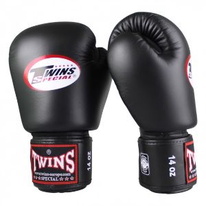 Twins - Boxhandschuhe / BGVL-3 AIR / Schwarz / 10 oz