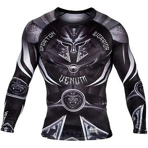 Venum - Rashguard / Gladiator 3.0 / Long Sleeve / Black / Medium