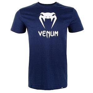 Venum - T-Shirt / Classic / Blu-Bianco / Large