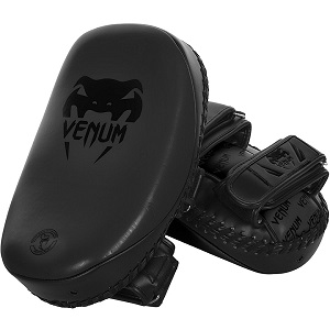 Venum - Thai Pads / Light Kick Pad / Black-Matte / Pairs