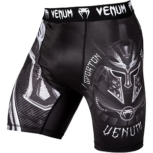 Venum - Pantalones Cortos de Compresión / Gladiator 3.0 / Negro / Small
