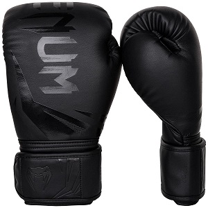 Venum - Guantoni da Boxe / Challenger 3.0 / Nero-Nero / 16 oz